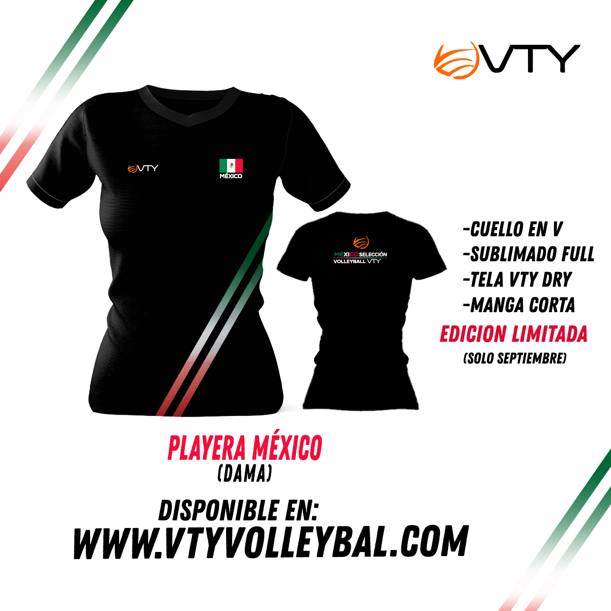 Préstamo de dinero Comiendo Correo Playera Voleibol México Dama – Vty Volleyball